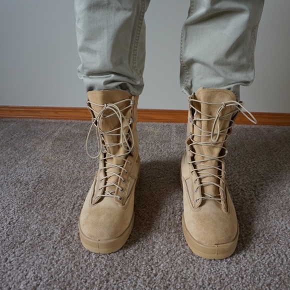Other - *SOLD* Tan Waterproof Hiking / Work / Army Boots. Gortex.